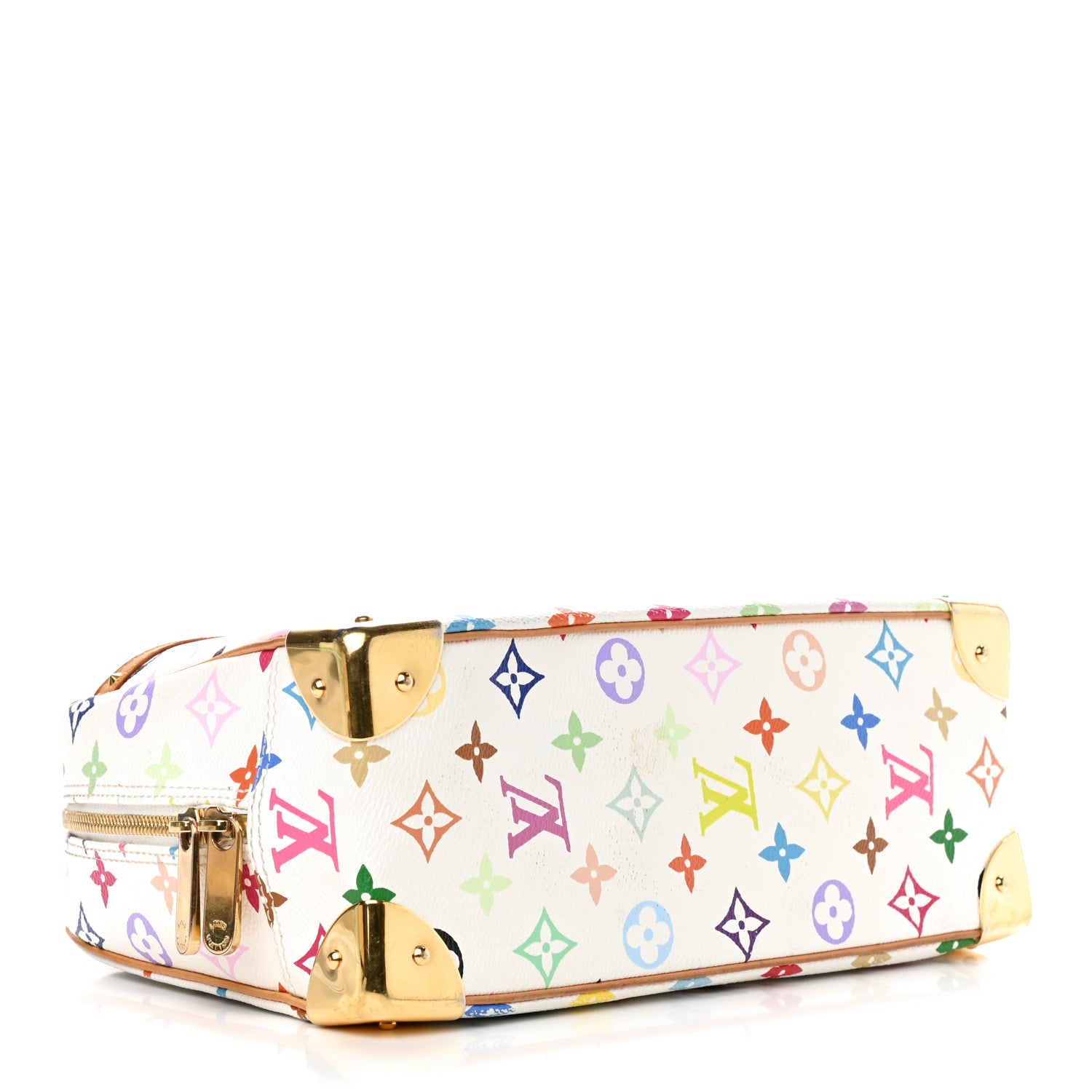 Louis Vuitton Monogram Multicolor Trouville White 4 of 15