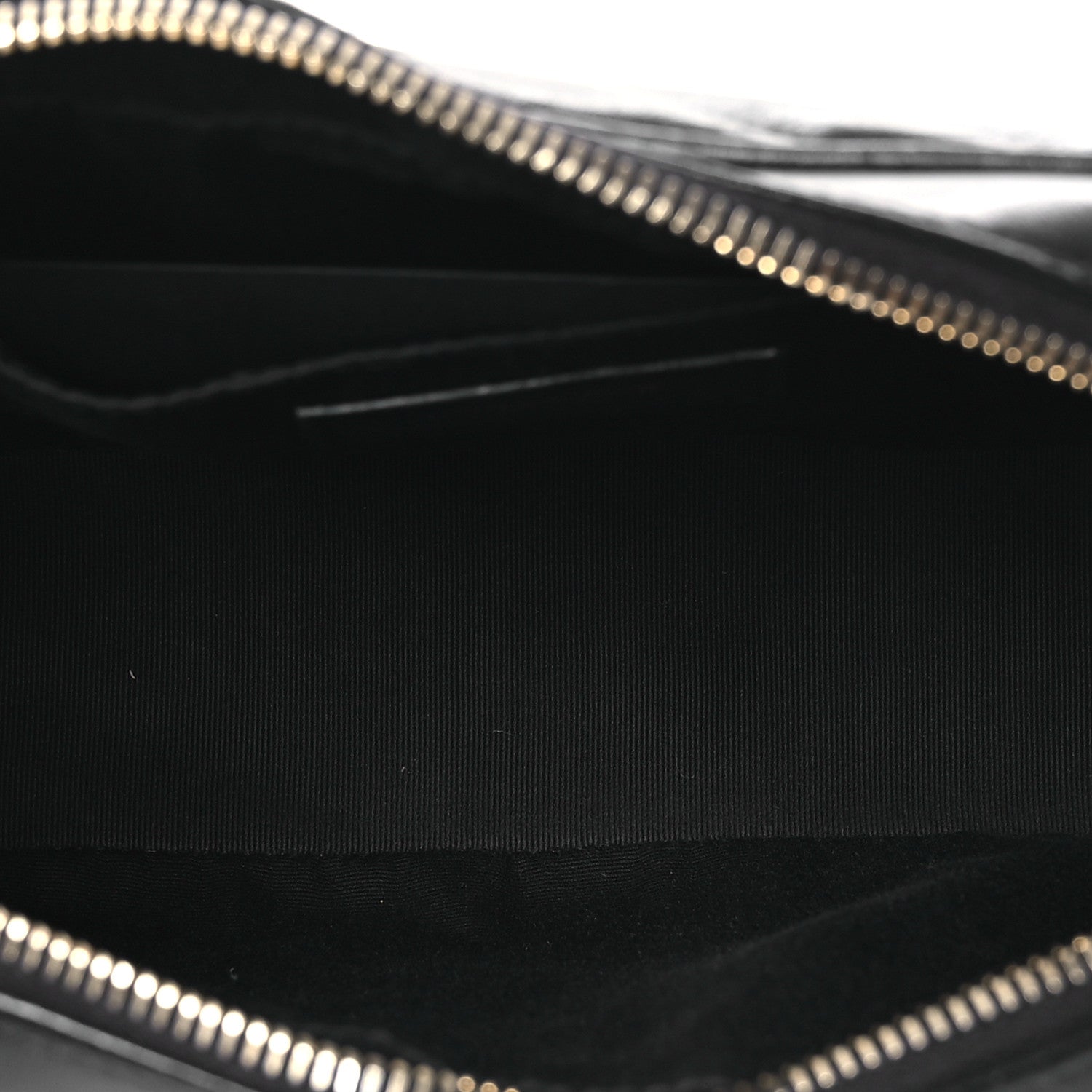 Saint Laurent Calfskin Matelasse Monogram Lou Camera Bag Black 5 of 11