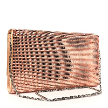 Judith Leiber Swarovski Crystal Fizzoni Clutch Champagne Procescco 3 of 9