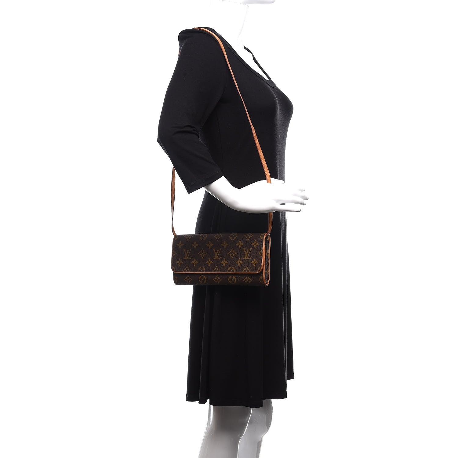 Louis Vuitton Monogram Pochette Twin GM 2 of 12