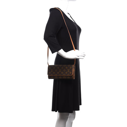 Louis Vuitton Monogram Pochette Twin GM 2 of 12