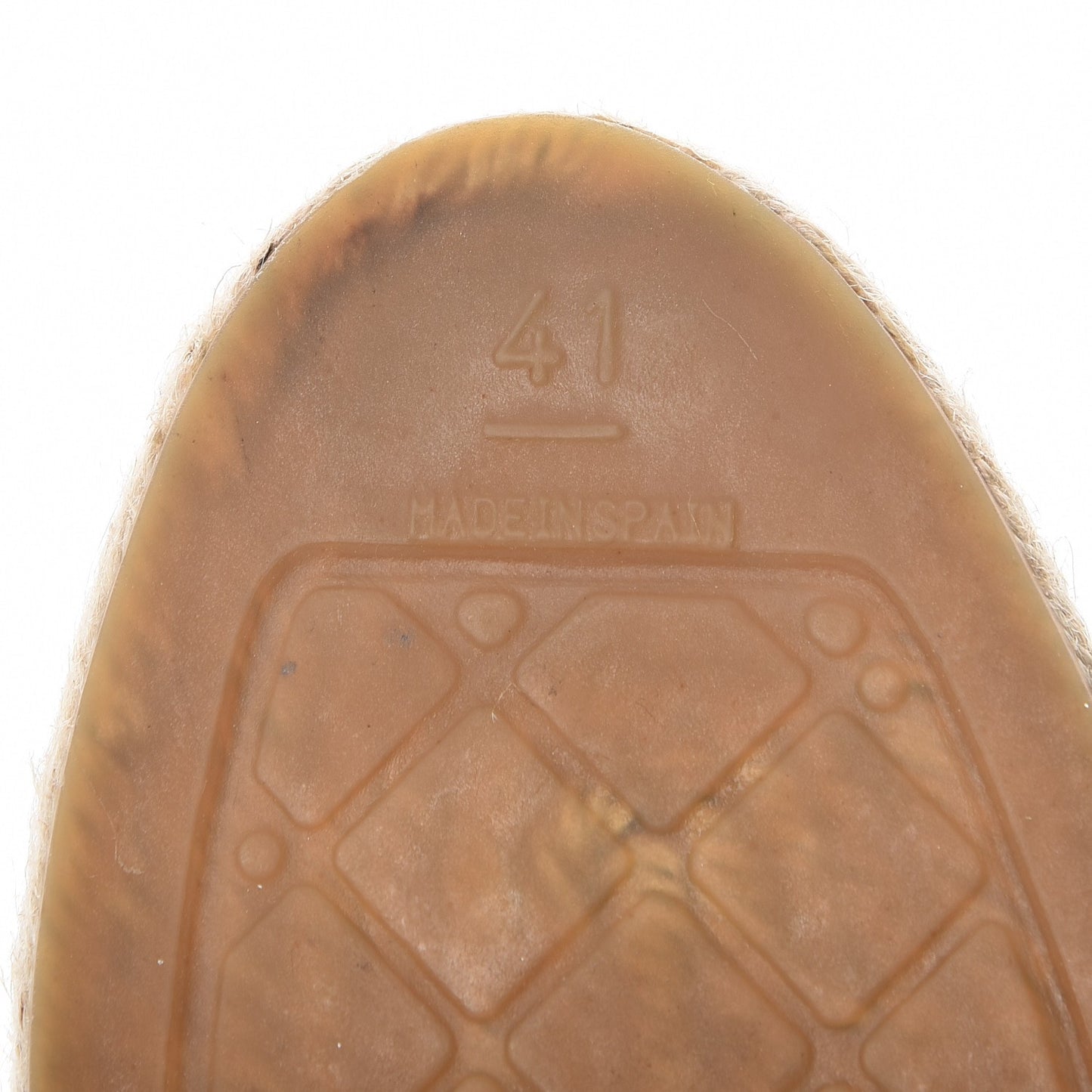 Lambskin CC Espadrilles 41 Navy Black