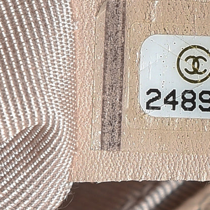 Chanel Caviar Chevron Quilted Medium Boy Flap Light Beige 8 of 9