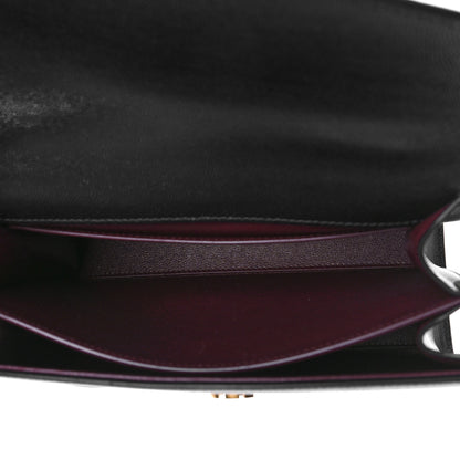 Saint Laurent Grain de Poudre Medium Classic Monogram Cassandra Top Handle Black Rouge Legion 5 of 9