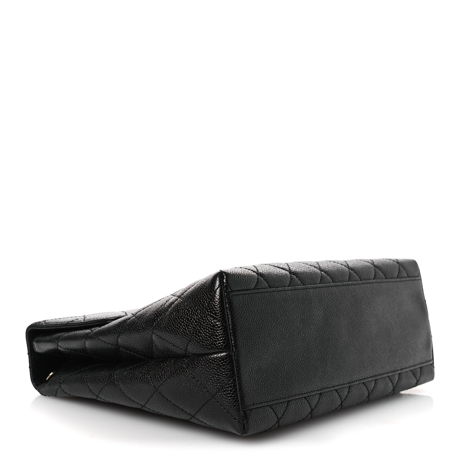 Chanel Caviar Quilted Jumbo Kelly Flap Black 4 of 11