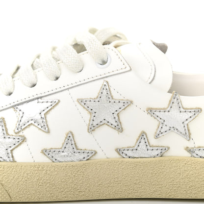 Saint Laurent Nappa Star Court Sneakers 37.5 Off White 9 of 9