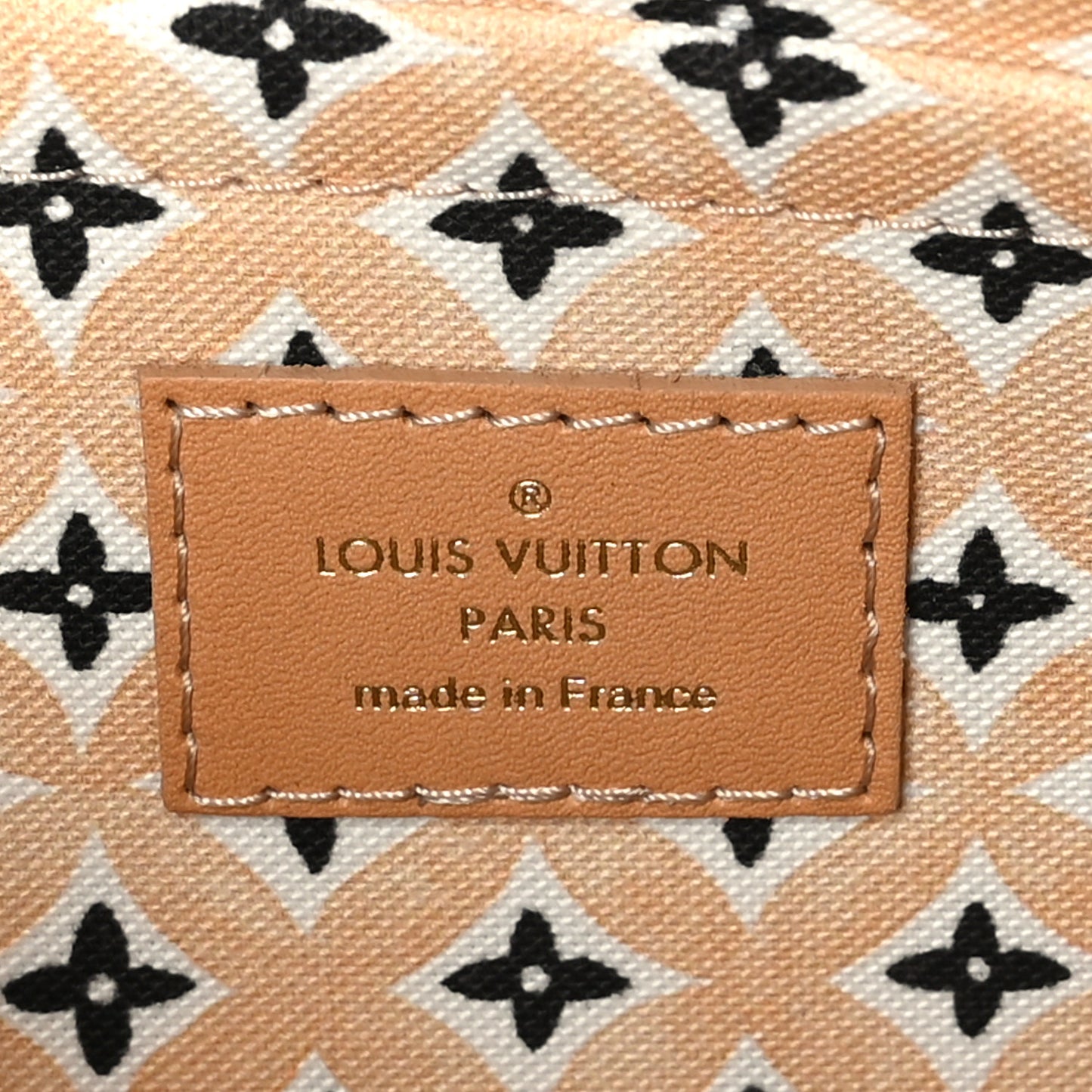 Monogram Giant By The Pool 2.0 Neverfull MM Pochette Beige