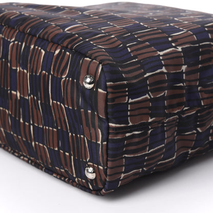Prada Tessuto Nylon Saffiano Print Tote Oceano Dis 6 of 9