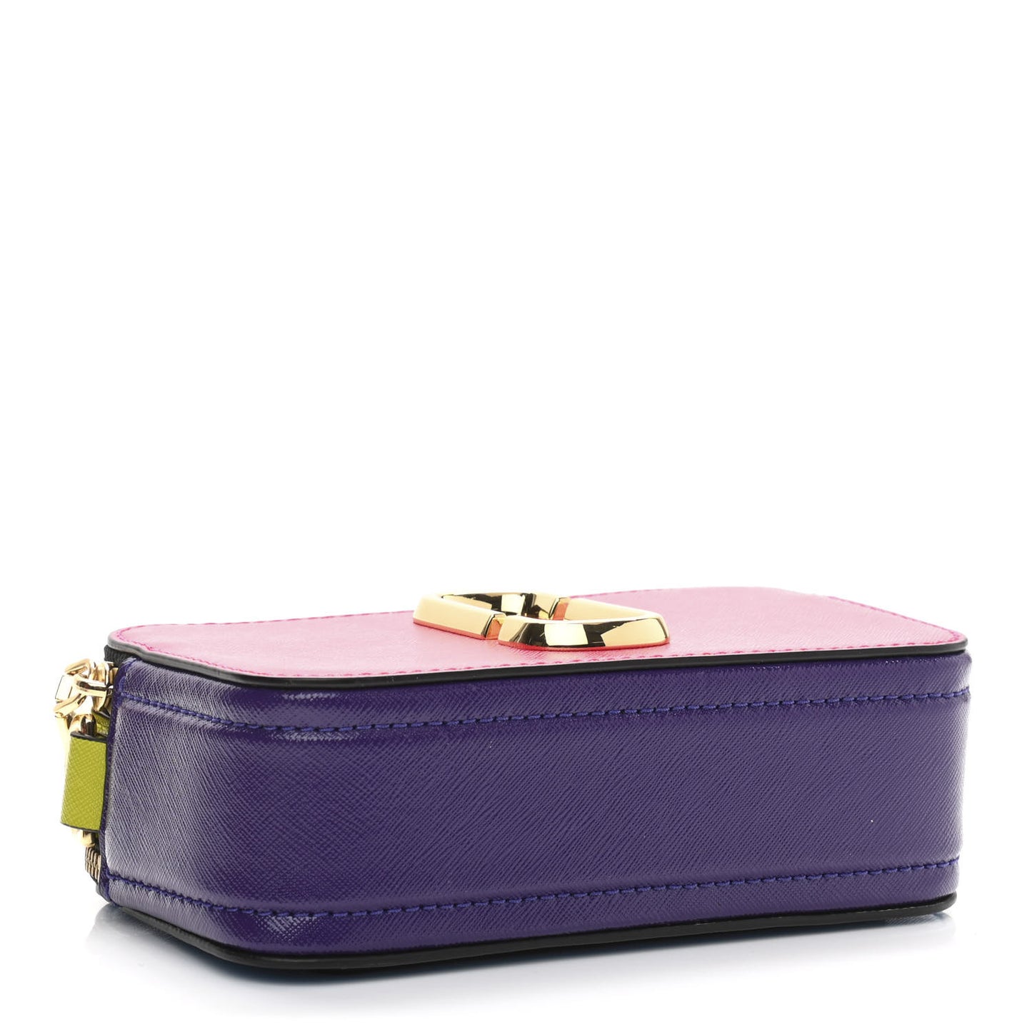 Saffiano Small Snapshot Camera Bag Hibiscus Multicolor