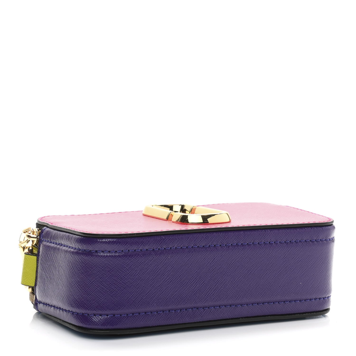 Marc Jacobs Saffiano Small Snapshot Camera Bag Hibiscus Multicolor 3 of 11