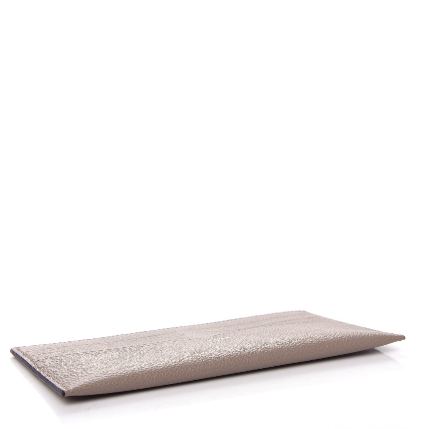 Calfskin Felicie Chain Wallet Card Holder Insert Tourterelle