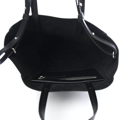 Celine Grained Calfskin Small Vertical Cabas Black 5 of 8