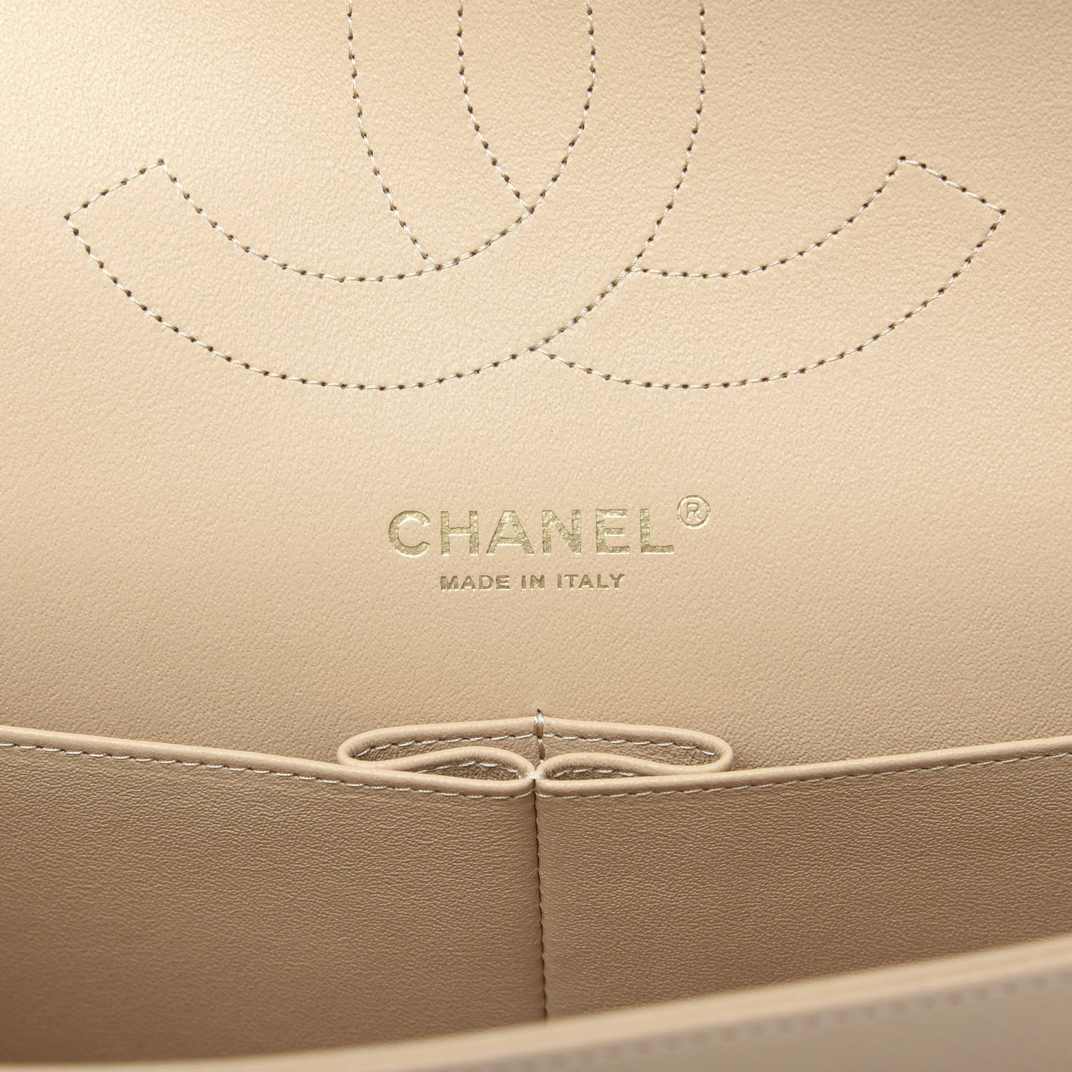 Chanel Caviar Quilted Jumbo Double Flap Beige Clair 5 of 11