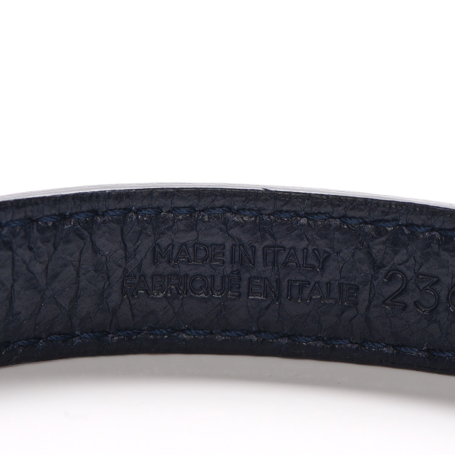 Balenciaga Agneau Arena Giant 12 Silver Hardware Triple Tour Bracelet S Bleu Obscur 15 of 16