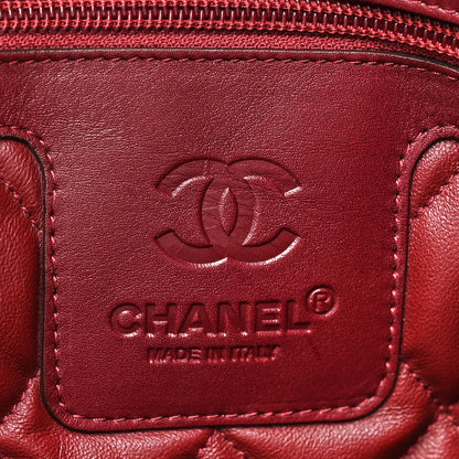 Chanel Lambskin Quilted Large Coco Cocoon Tote White 6 of 9