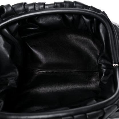 Bottega Veneta Smooth Butter Calf The Pouch Oversized Clutch Black 7 of 9