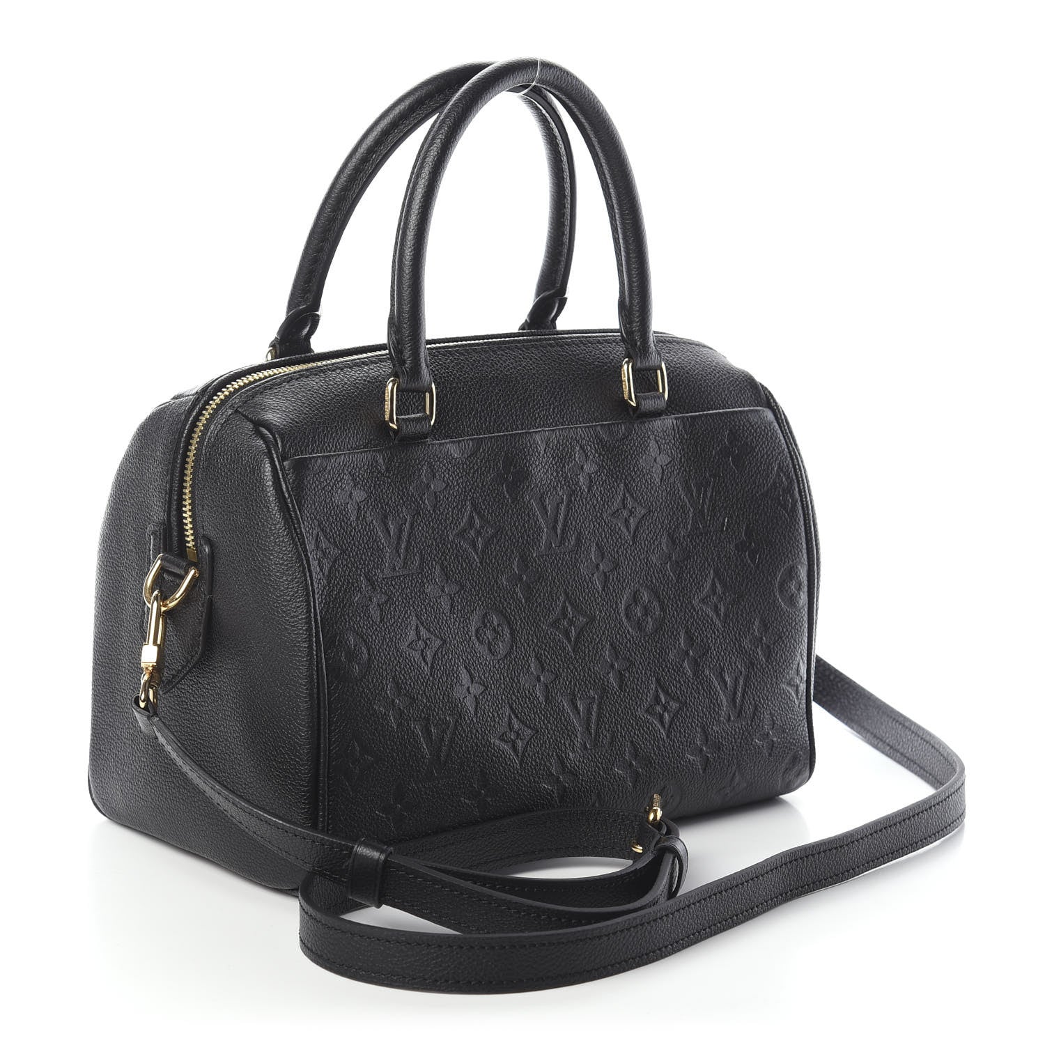 Louis Vuitton Empreinte Speedy Bandouliere 25 NM Black 3 of 7