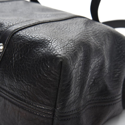 Miu Miu Goatskin Madras Convertible Tote Nero Black 11 of 15
