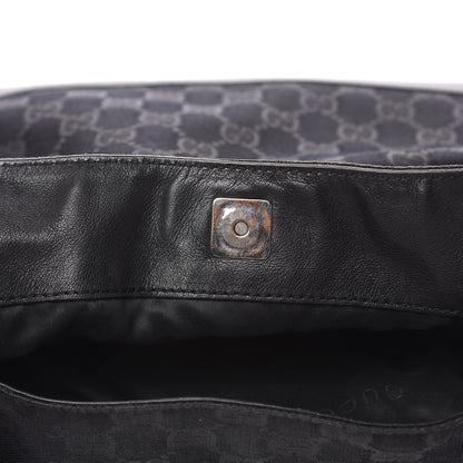 Gucci Monogram Bamboo Top Handle Bag Black 12 of 12