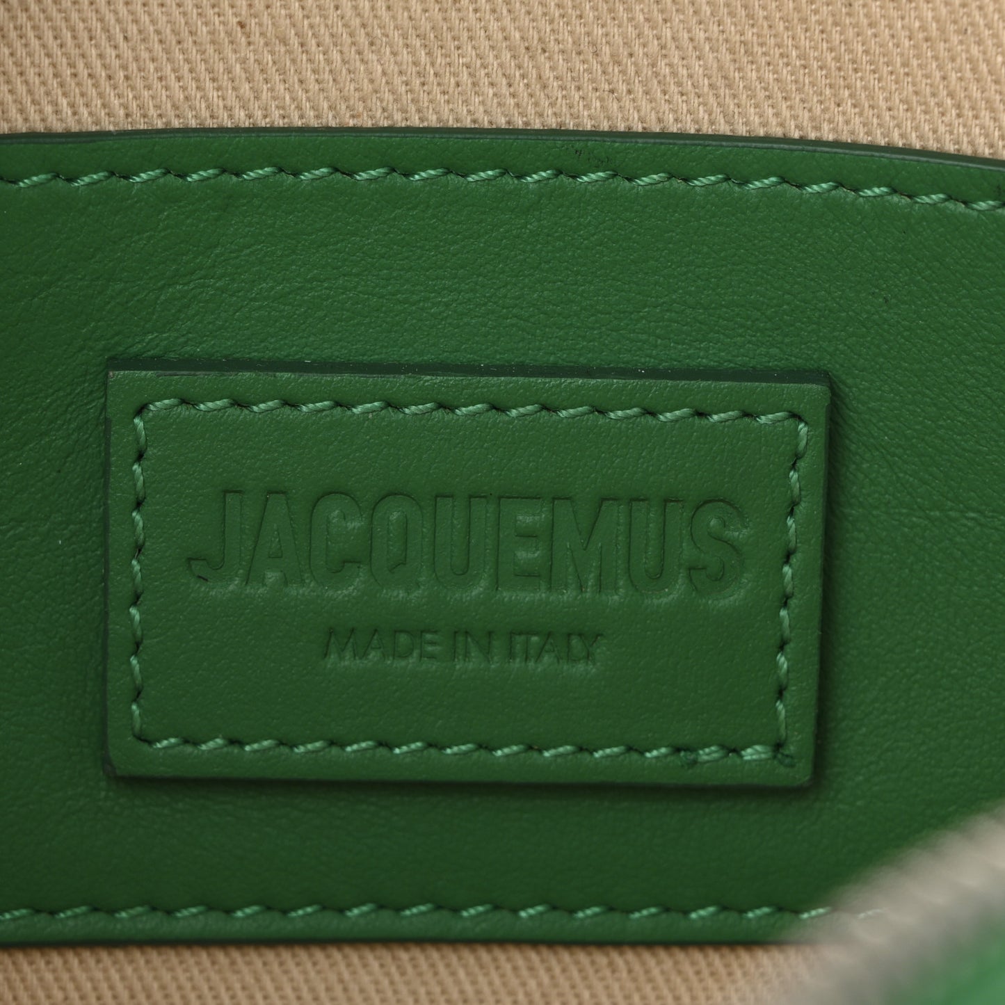 Smooth Calfskin Le Baneto Green