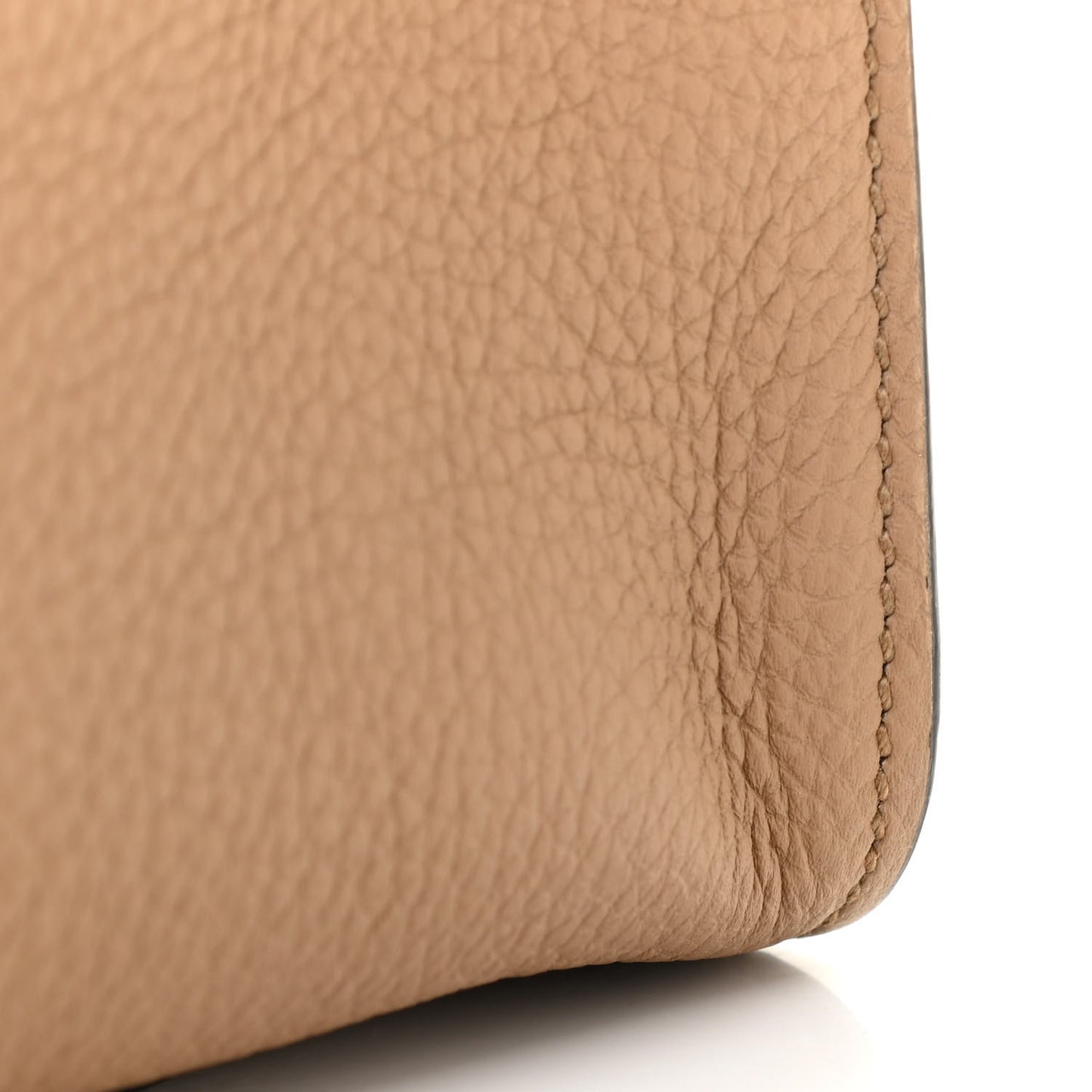 Soft Calfskin Medium Jackie Top Handle Bag Classic Camel