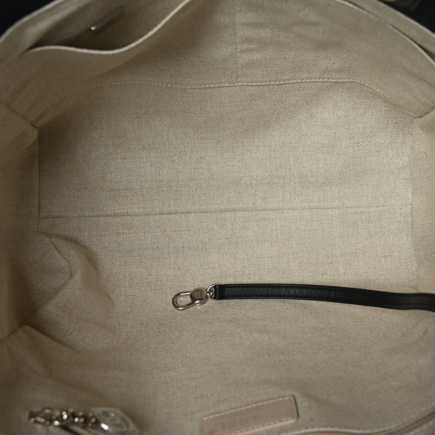 Mixed Fibers Small Deauville Tote Black