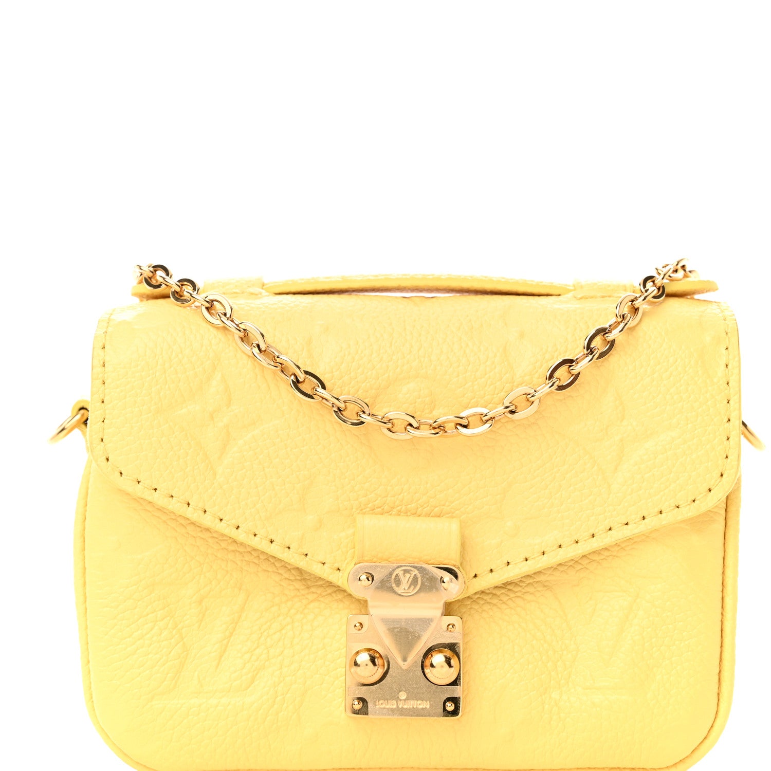 Louis Vuitton Empreinte Micro Metis Jaune 7 of 10