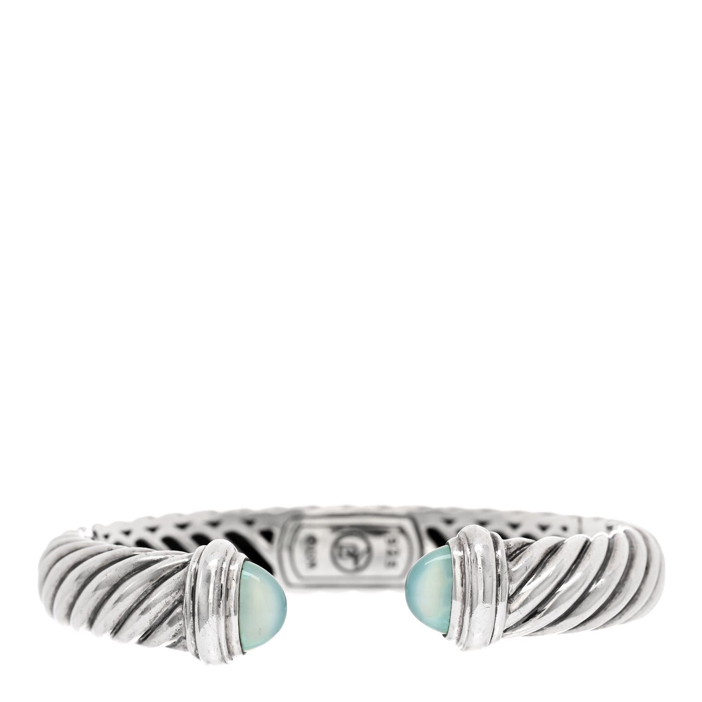 Sterling Silver Chalcedony 10mm Waverly Bracelet
