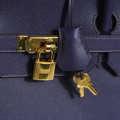 Hermes Epsom Birkin 40 Iris 10 of 10