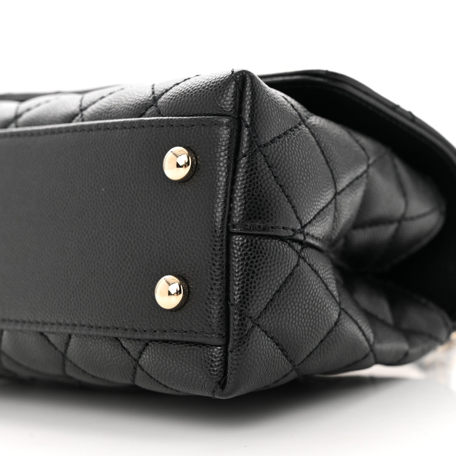 Chanel Caviar Quilted Mini Coco Handle Flap Black 10 of 13