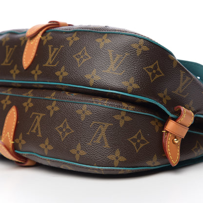 Louis Vuitton Monogram SC Flore Saumur Teal 8 of 9