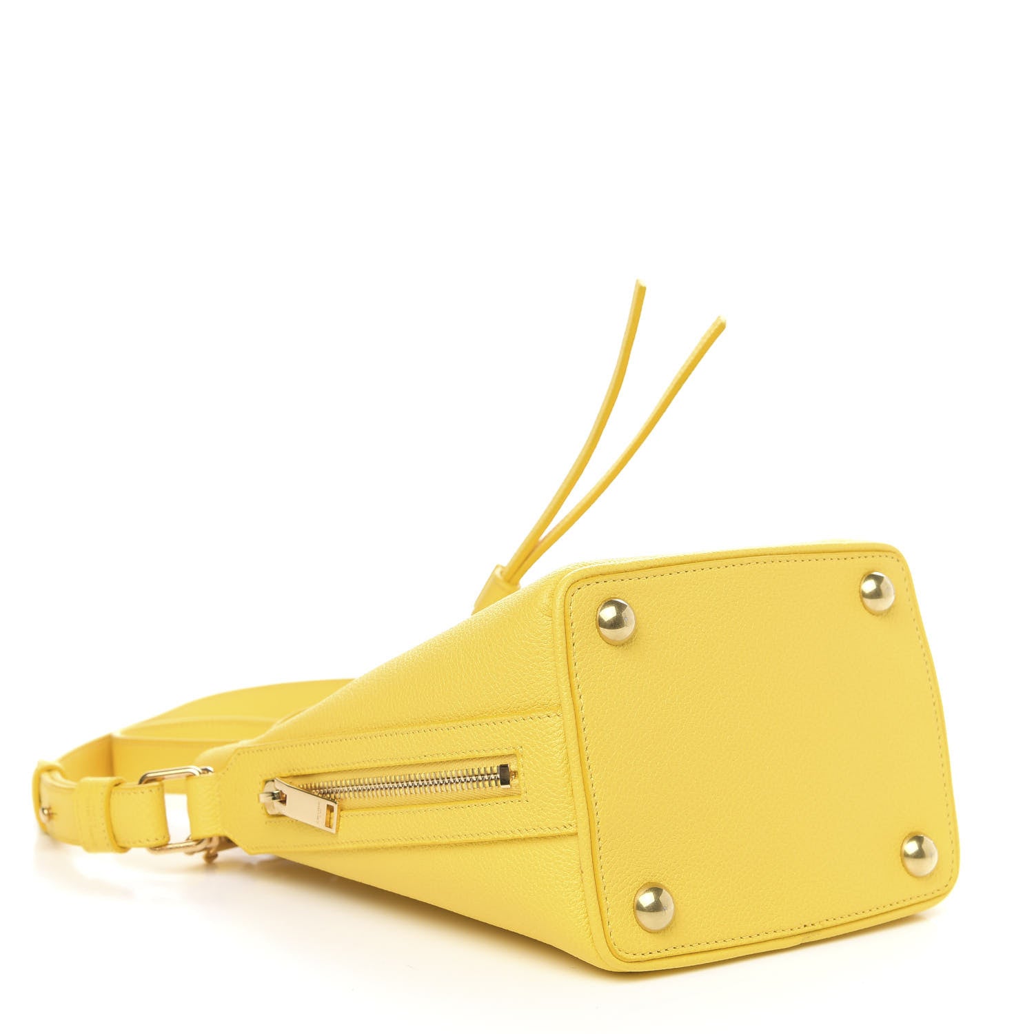 Saint Laurent Calfskin Small Emmanuelle Bucket Bag Soleil 4 of 9
