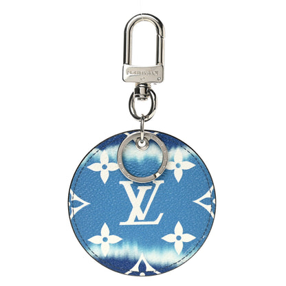 Louis Vuitton Monogram Escale Bag Charm Key Holder Blue 1 of 4