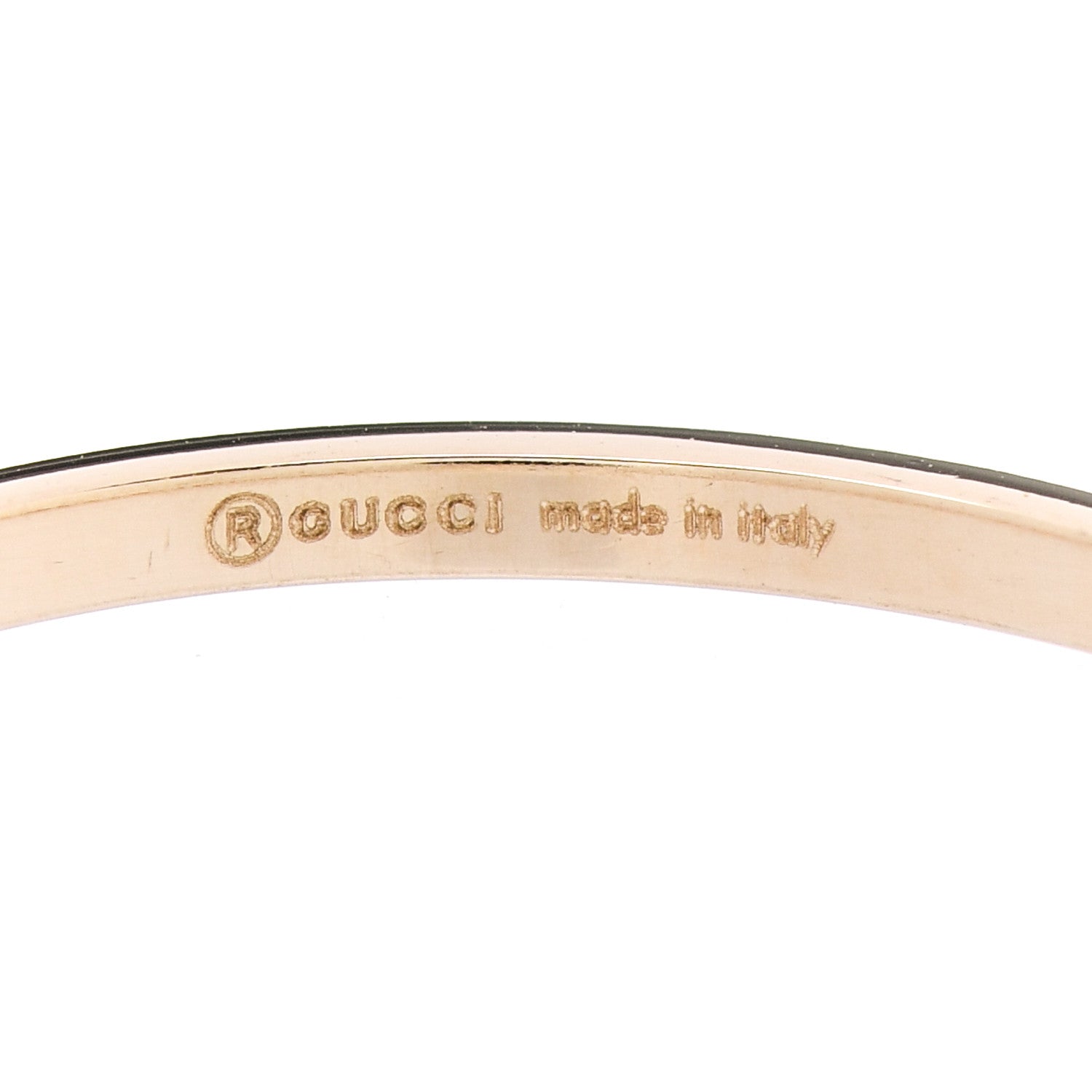 Gucci 18K Yellow Gold Interlocking G Ring 60 9 4 of 7