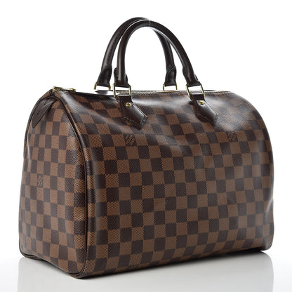 Louis Vuitton Damier Ebene Speedy 30 3 of 11
