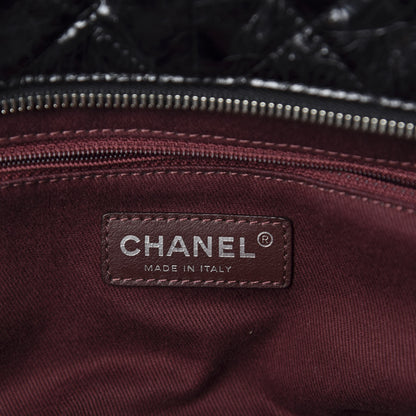 Chanel Iridescent Calfskin In The Mix Bowler Black 10 of 12