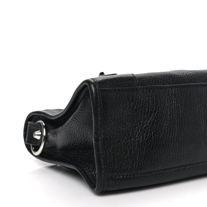 Balenciaga Chevre Silver Metallic Edge Hardware S City Black 7 of 8