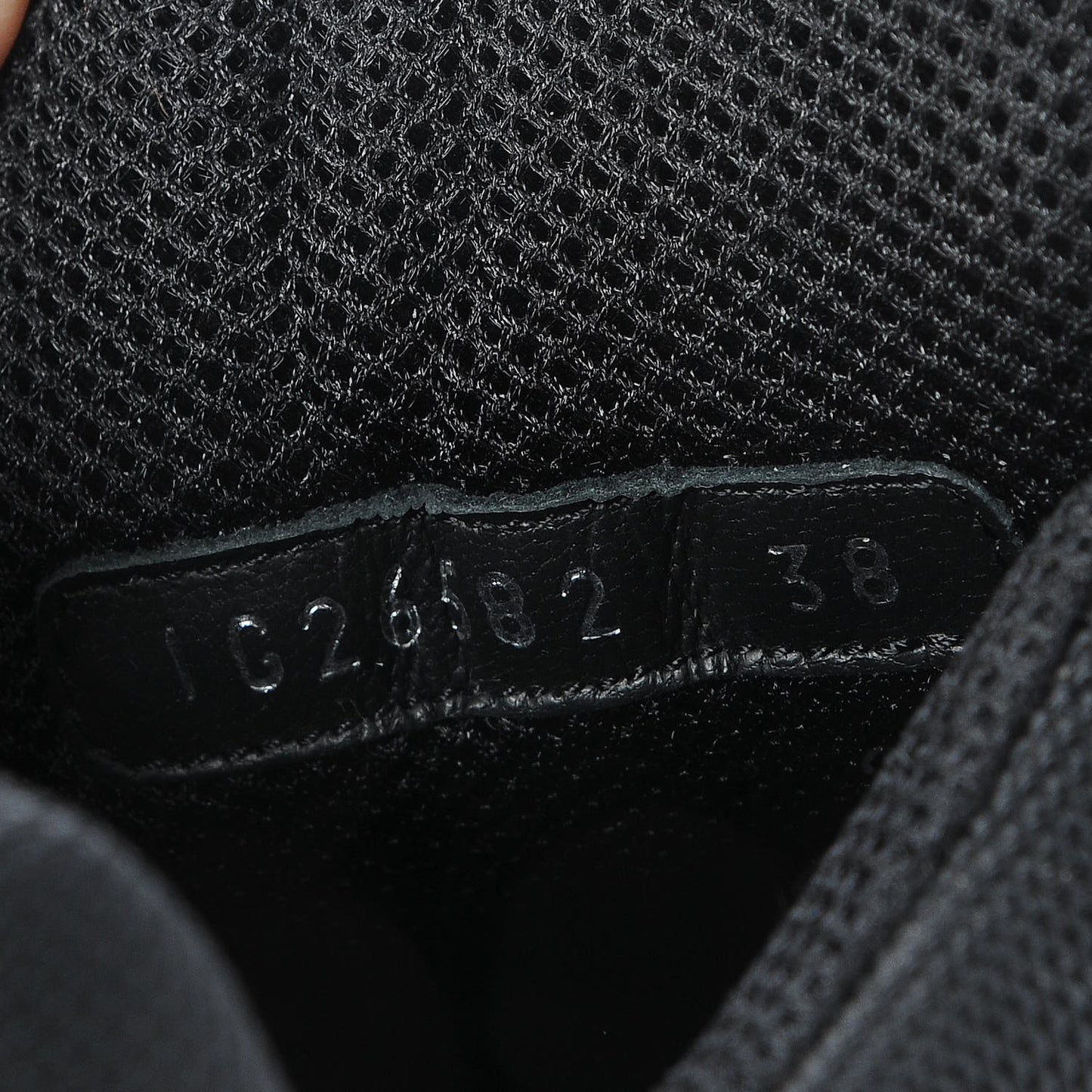 Suede Calfskin CC Sneakers 38 Black