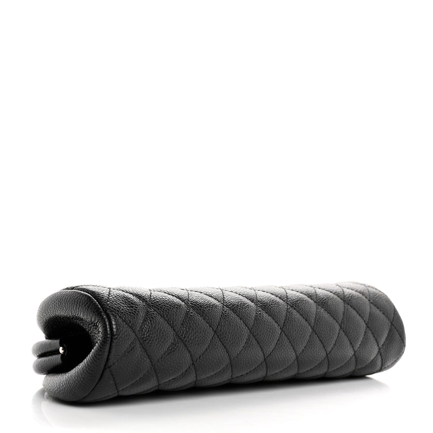 Caviar Quilted Timeless Clutch Black