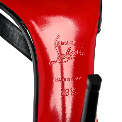 Christian Louboutin Patent Astrid 100 Pumps 39.5 Black 6 of 7