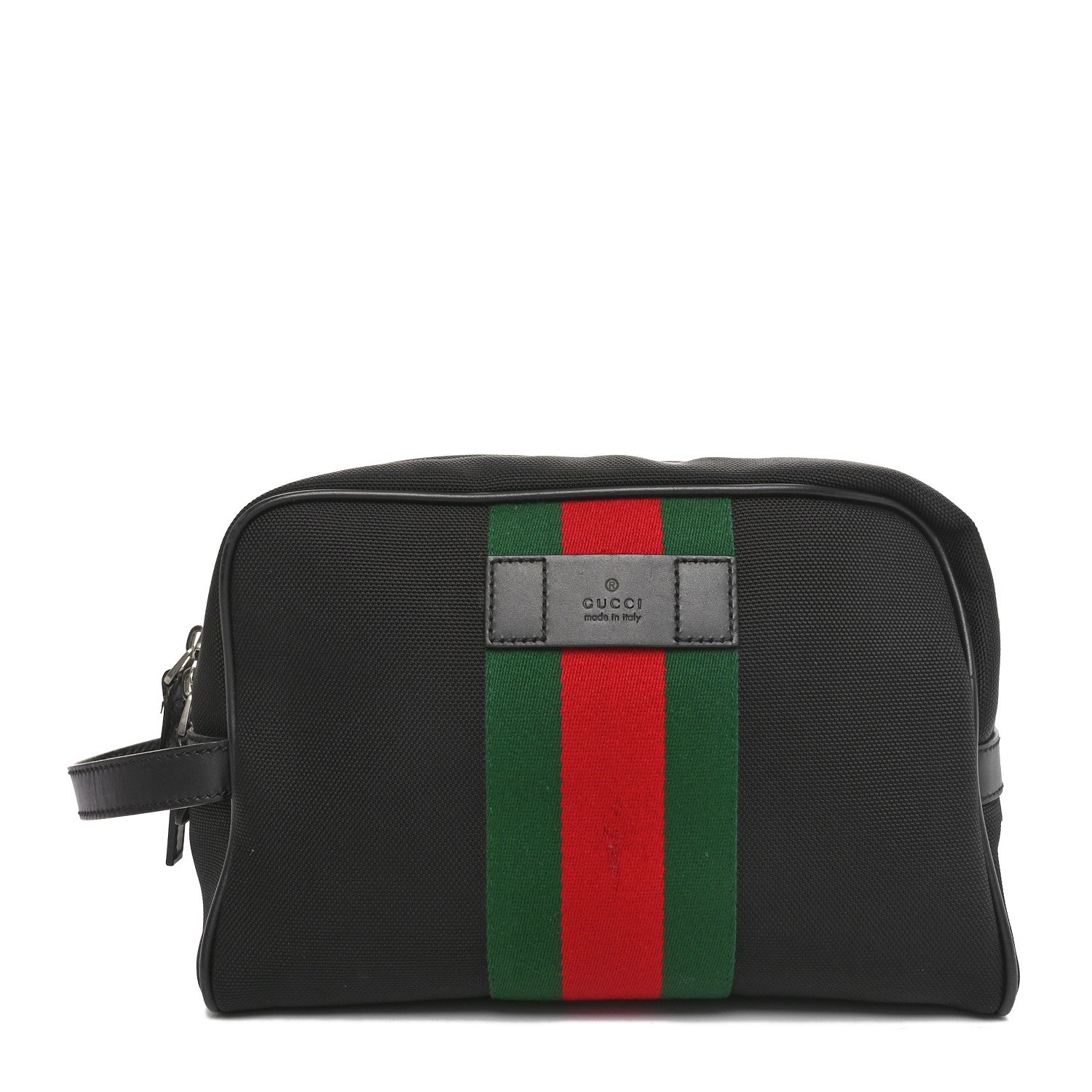 Gucci Techno Canvas Web Toiletry Case Black 1 of 10