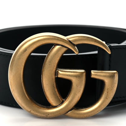 Gucci Calfskin Double G 40mm Belt 70 28 Black 2 of 6