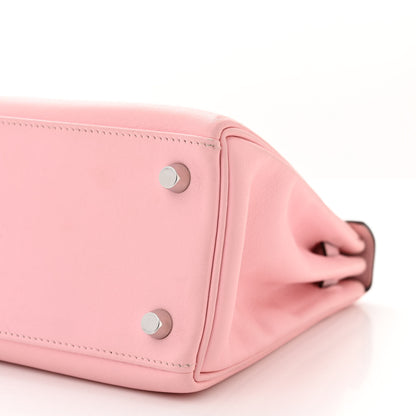 Hermes Swift Kelly Retourne 25 Rose Sakura 10 of 12