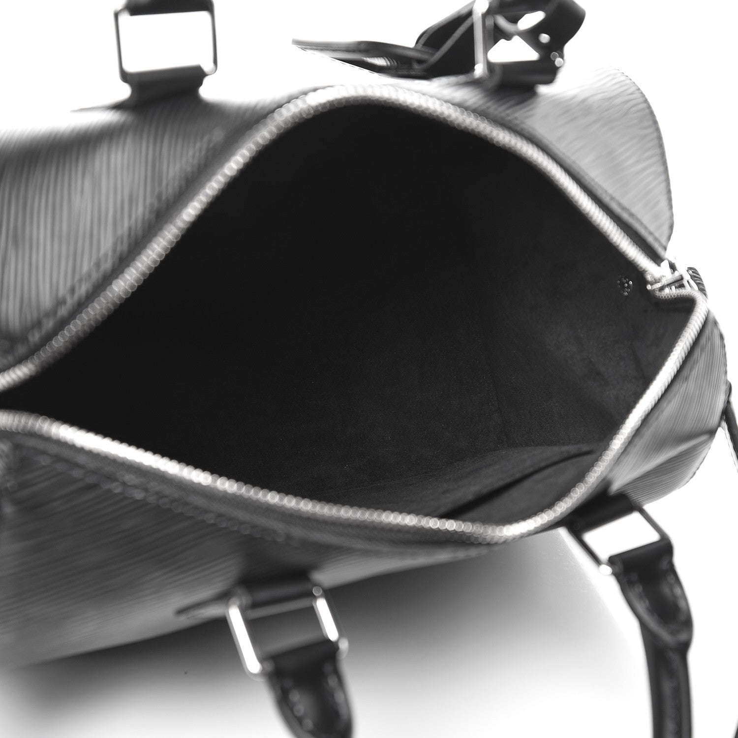 Louis Vuitton Epi Speedy Bandouliere 25 Black 6 of 8