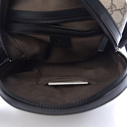 Gucci GG Supreme Monogram Small Eden Day Backpack Black 5 of 11