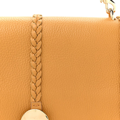 Chloe Grained Calfskin Medium Penelope Shoulder Bag Dusty Gold 7 of 9