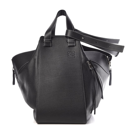 Loewe Calfskin Extra Large Hammock Shoulder Bag Black 1 of 13