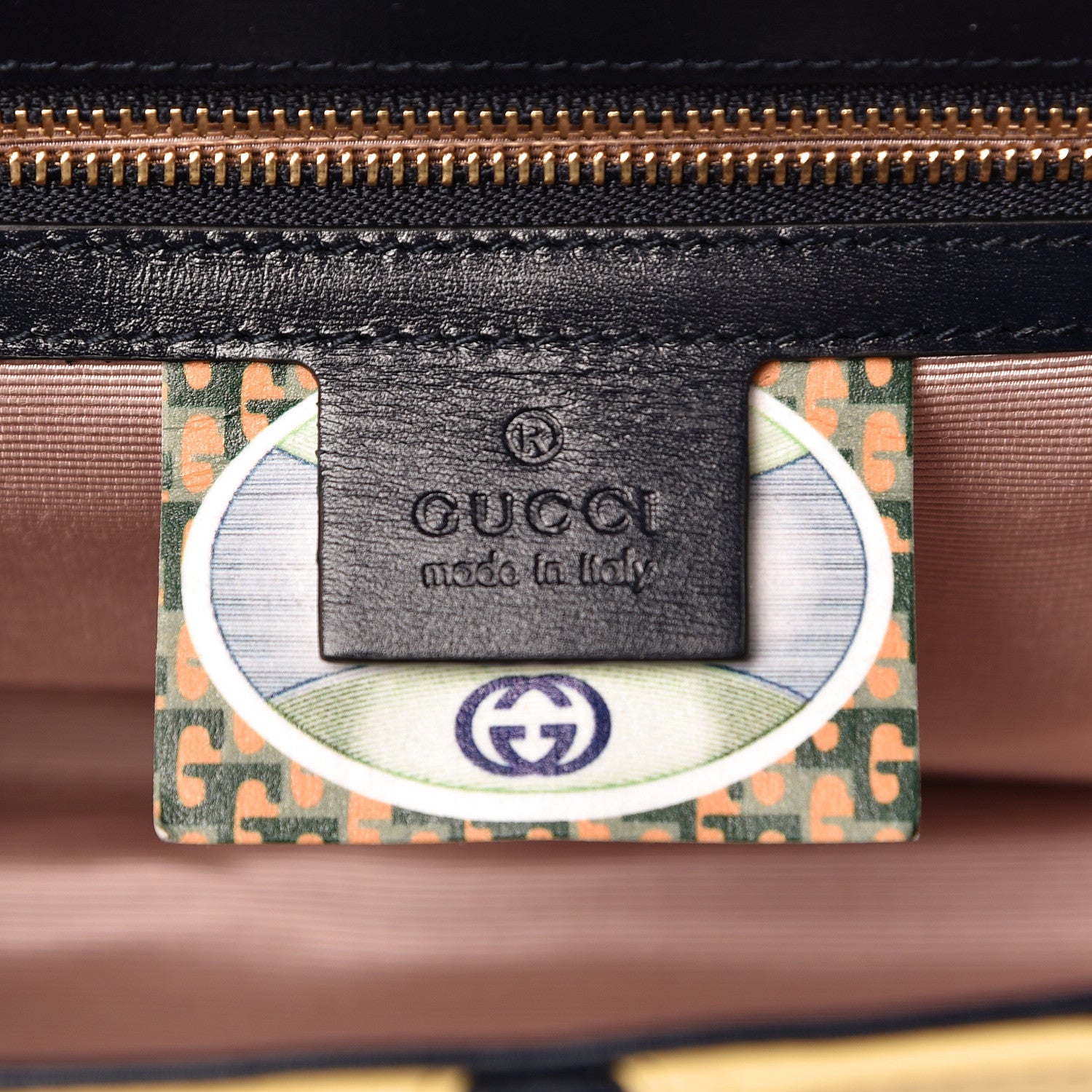 Gucci Vitello Palmellato Lux Crystal Medium Rajah Shoulder Bag Blue Romantic Cerise Butter Multicolor 6 of 10