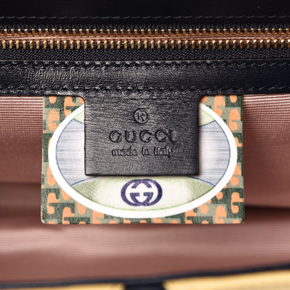 Gucci Vitello Palmellato Lux Crystal Medium Rajah Shoulder Bag Blue Romantic Cerise Butter Multicolor 6 of 10