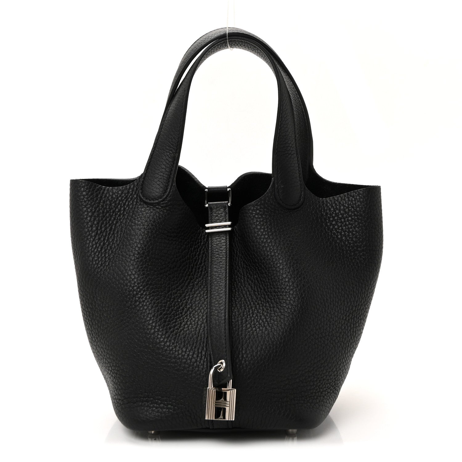 Hermes Taurillon Clemence Picotin Lock 18 PM Black 1 of 17